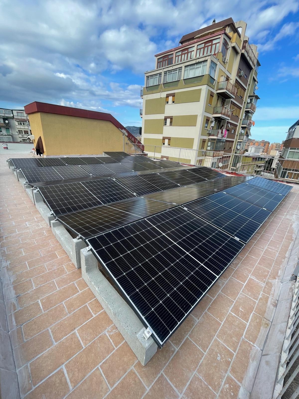 Impianto fotovoltaico condominiale